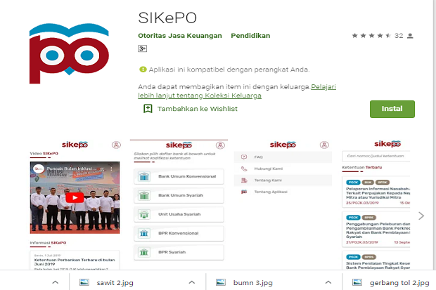 OJK Hadirkan SIKePO...
