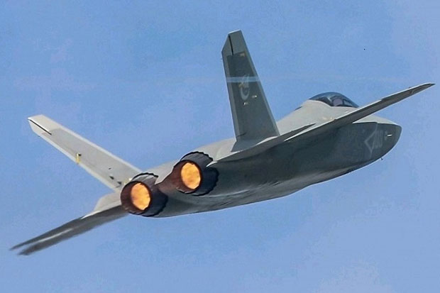 Wow! Jet Tempur Siluman...