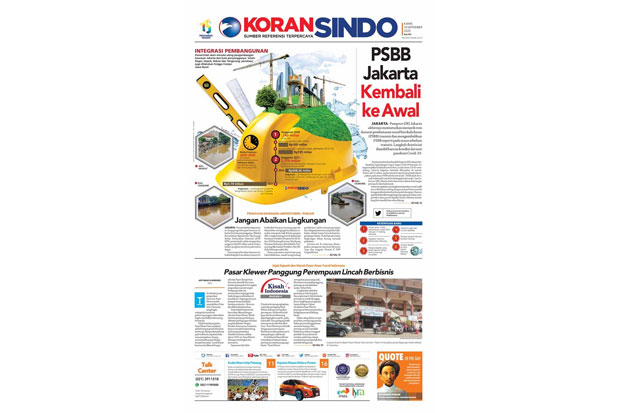 PSBB Jakarta Kembali...