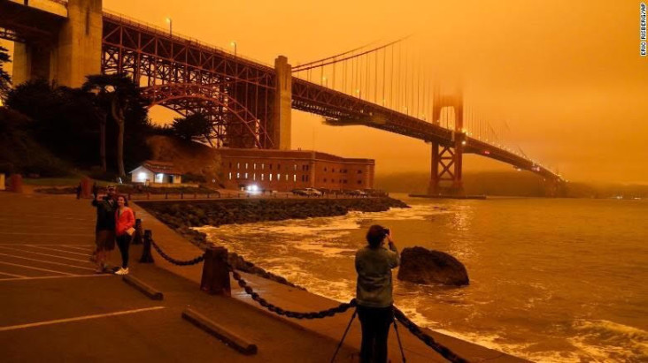 Langit di California...