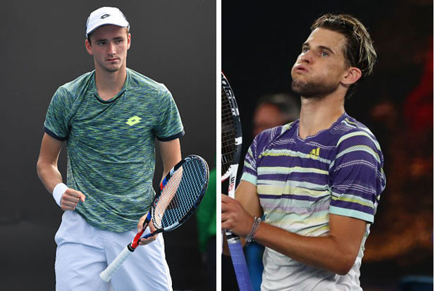 Medvedev vs Thiem, Duel...