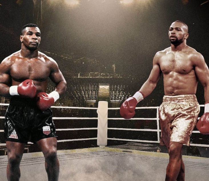 KO Mike Tyson, Roy Jones:...