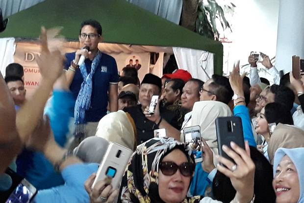 Sandi Uno Kian Serius...