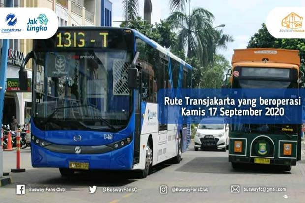 Ini Rute Transjakarta...
