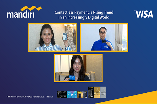 Visa dan Bank Mandiri...