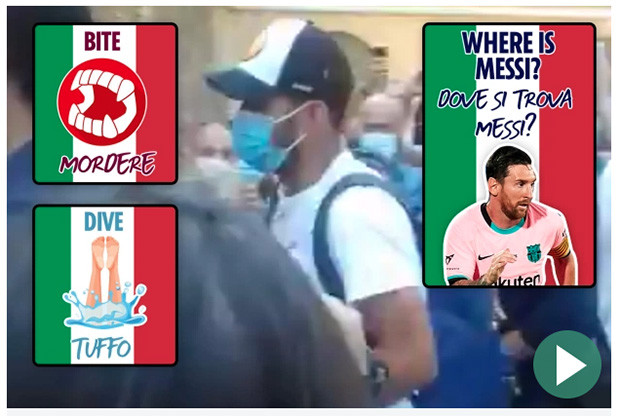 Tiba di Italia, Luis...