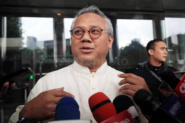 Ketua KPU Arief Budiman...