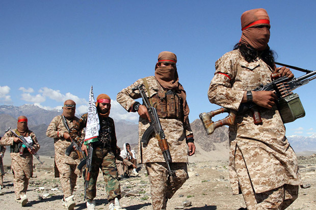 Taliban Bantai 20 Pasukan...
