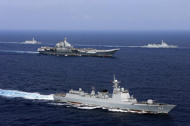 China Latihan Perang...