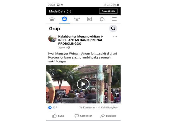 Belasan Warga di Probolinggo...