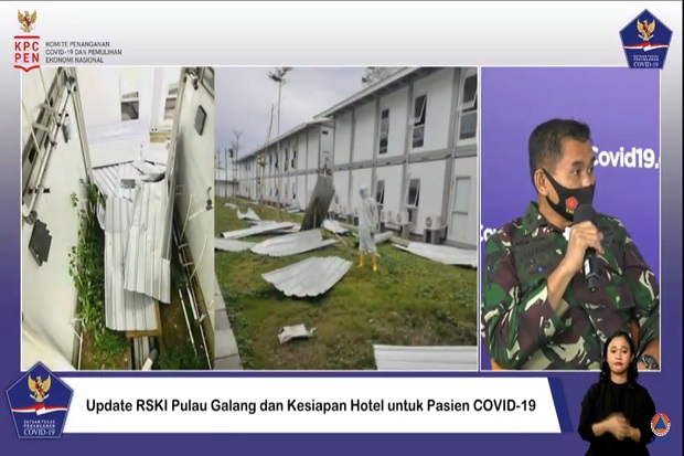 RSKI Pulau Galang Rusak...