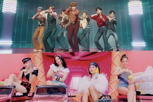 Lagu Dynamite BTS Puncaki...