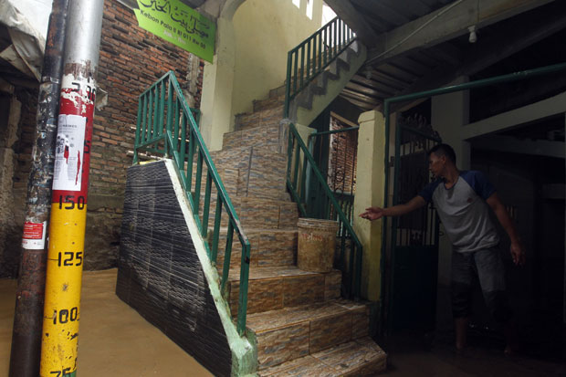 Banjir Surut, Tempat...