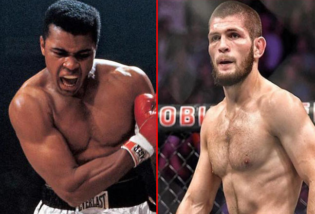 Khabib Nurmagomedov...