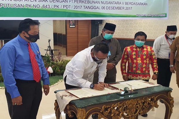 Pemkab Siak-PTPN V Capai...