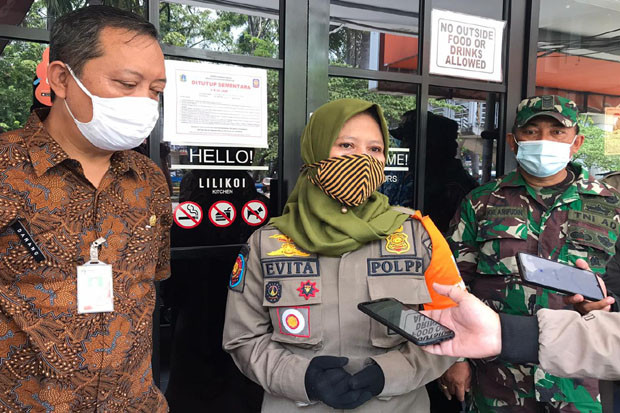Langgar PSBB, Dua Tempat...