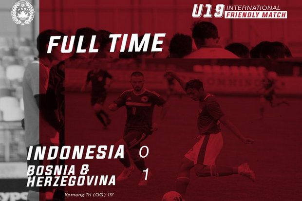 Indonesia U-19 Telan...