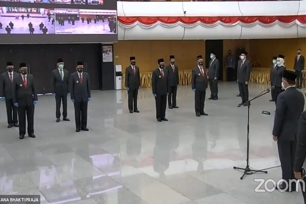 Ini Empat Pejabat Eselon...