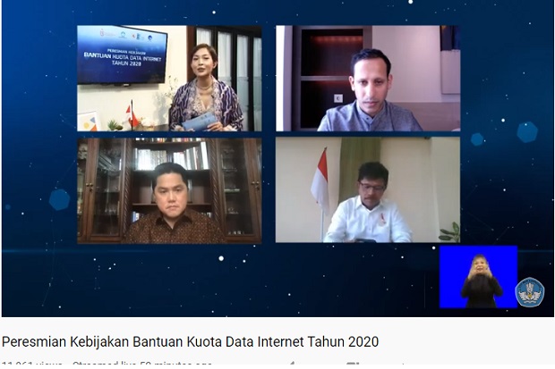 3 Menteri Resmikan Bantuan...