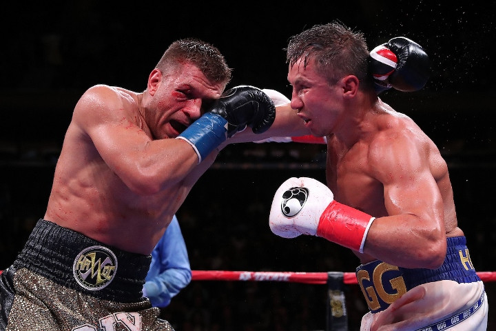 Kebrutalan Golovkin...