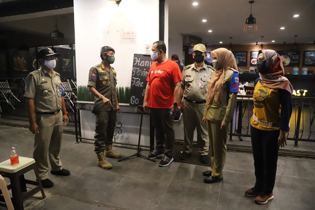 Langgar PSBB, Lokasi...