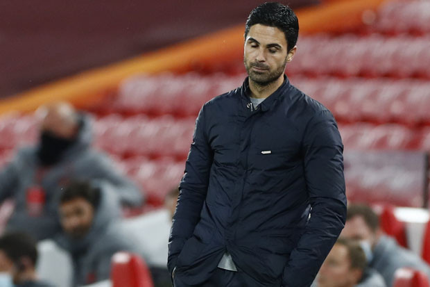 Mikel Arteta : Liverpool...