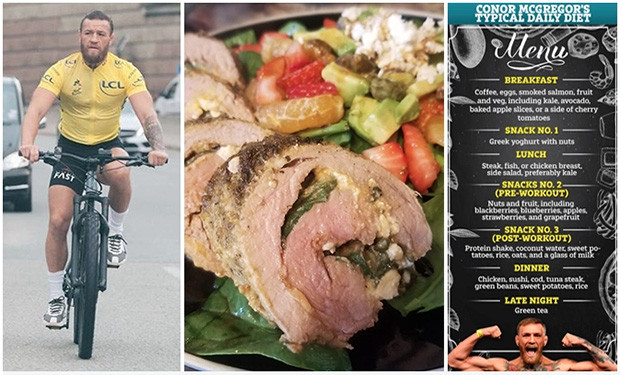Menu Diet Conor McGregor...