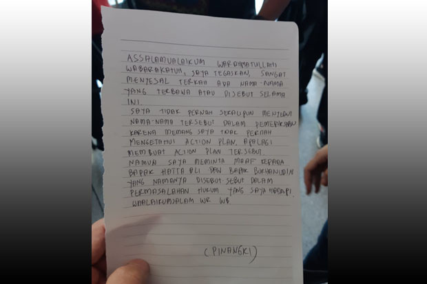 Pinangki Tulis Surat...
