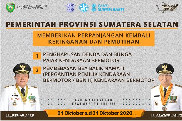 Lagi, Gubernur Sumsel...