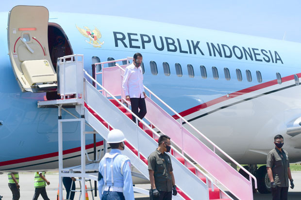 Presien Jokowi Tinjau...