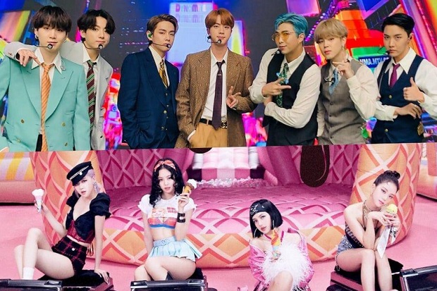 BTS dan BLACKPINK Masuk...