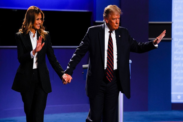 Trump Positif Covid-19,...