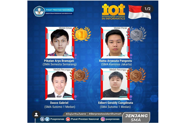 Pelajar Indonesia Raih...