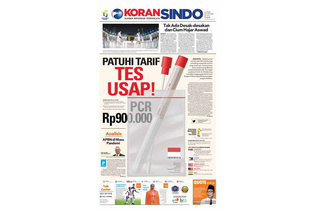 Patuhi Tarif Tes Usap!
