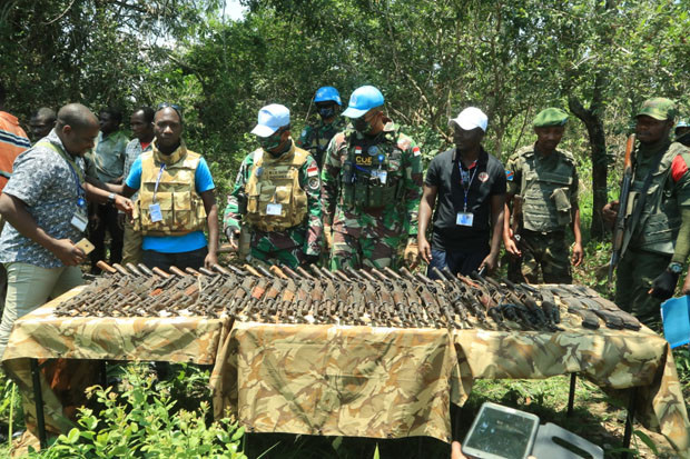 Satgas TNI RDB Monusco...
