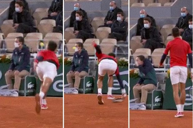 Novak Djokovic Gegerkan...