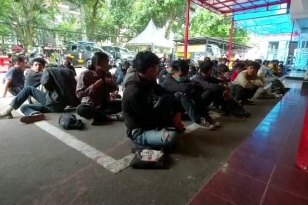 Dari 209 Pendemo yang...