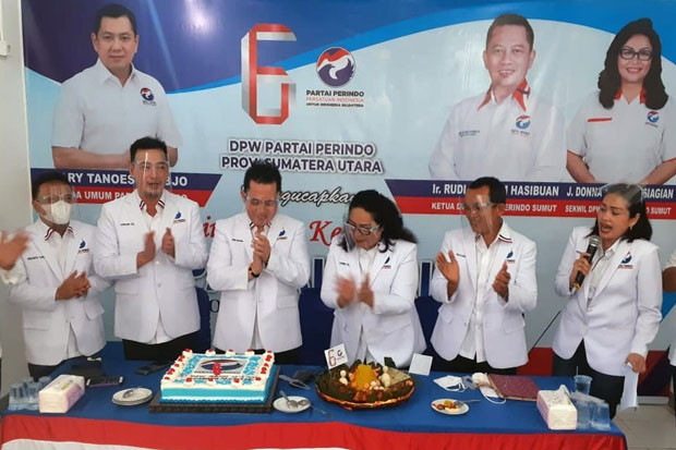 DPW Perindo Sumut Targetkan...