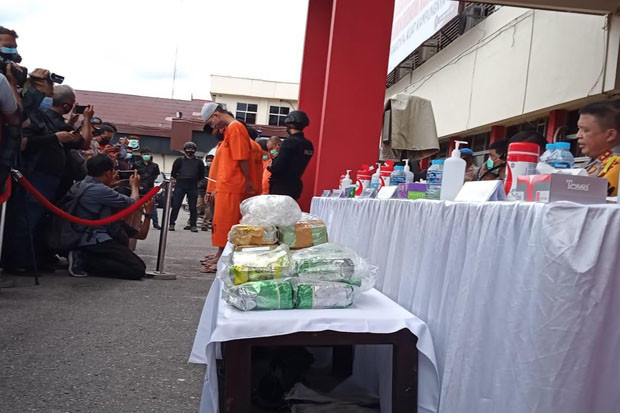 Jaringan Sabu dari Malaysia...