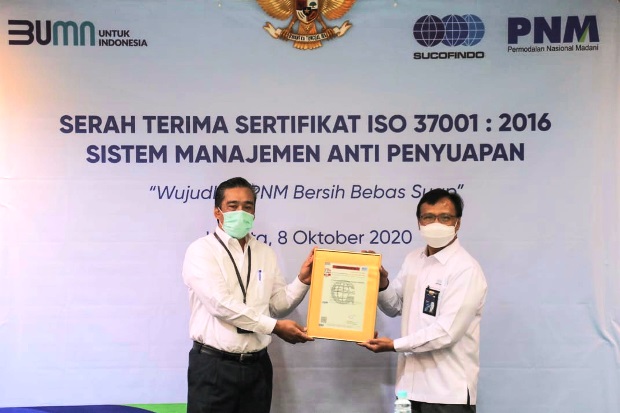 PNM Terima Sertifikat...