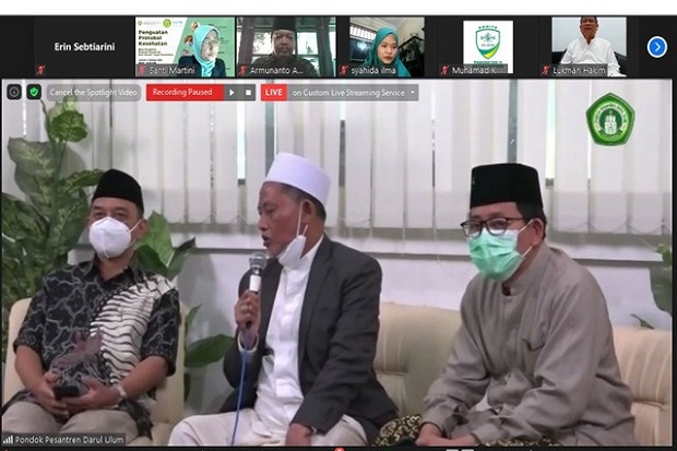 Cegah COVID-19 di Pesantren,...