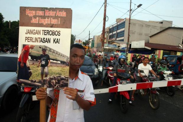 KAI Tutup 124 Perlintasan...