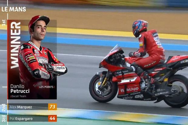 Rossi Kecelakaan, Le...