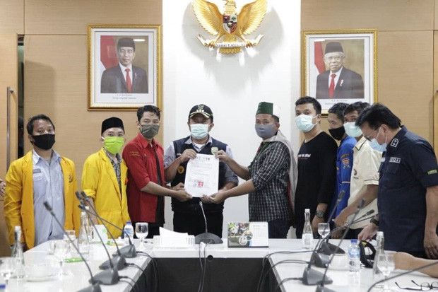 HD Temui Ribuan Mahasiswa...