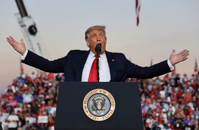 Kembali Kampanye, Trump...