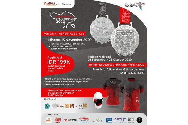 Bali Virtual Run 2020,...