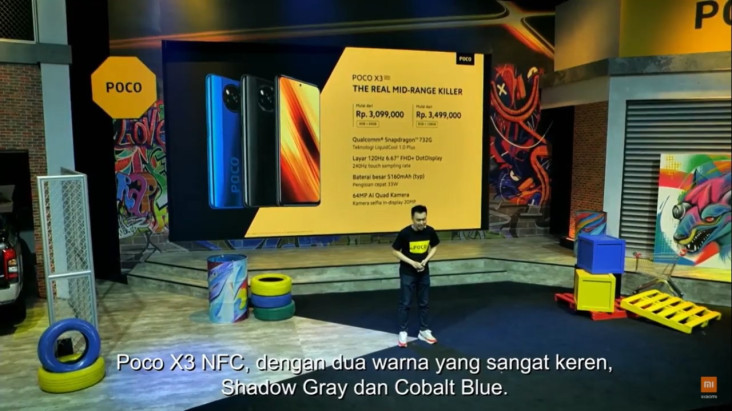 Poco X3 NFC Mendarat...