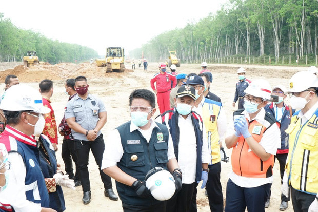 Groundbreaking Tol Palembang-Betung,...