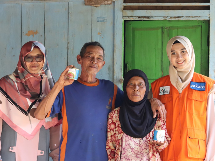 Kegembiraan Mbah Wagino...