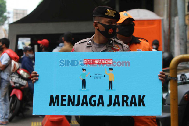 Kesadaran Jaga Jarak...